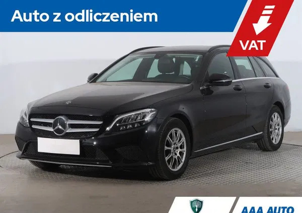 mercedes benz warmińsko-mazurskie Mercedes-Benz Klasa C cena 90000 przebieg: 101195, rok produkcji 2018 z Murowana Goślina